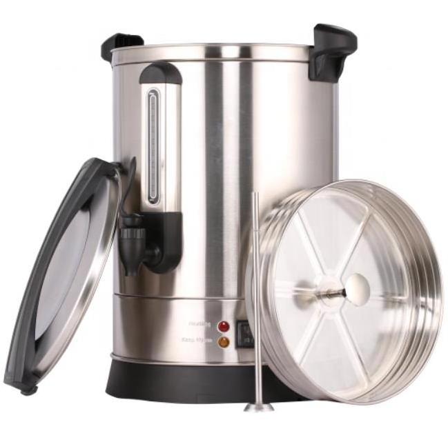 Economy electrical catering coffee urn commercial hot drinks dispenser fast brewing coffee percolator 100 cups