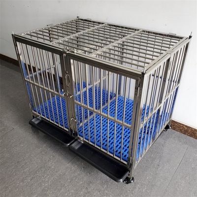 Single layer double door pet luxury kennel collapsible dog kennels large outdoor