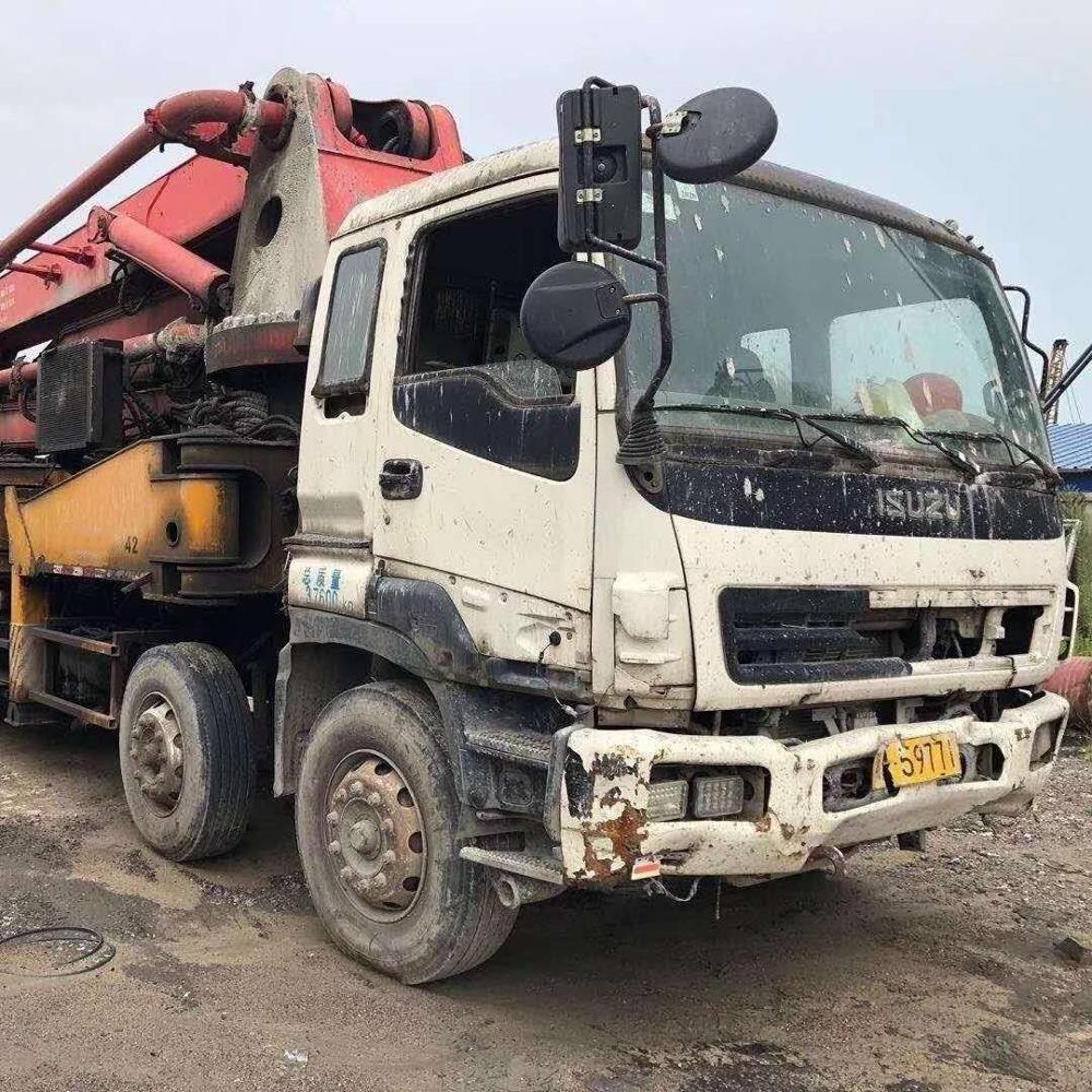 Second Hand Famous China High Quality Young Isuzu Chassis 42 M Good Use Concrete Pump