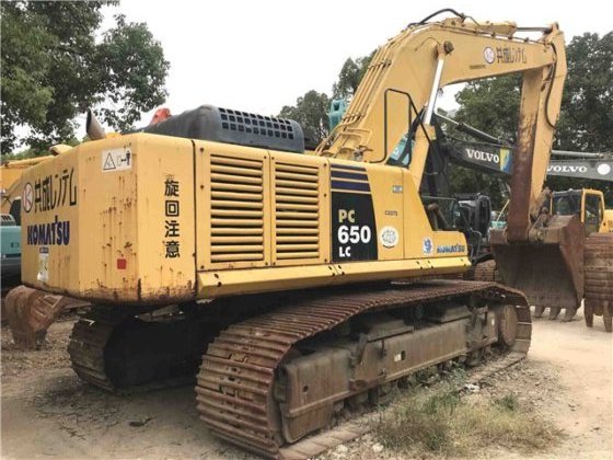 65 ton pc 650 huge excavating machinery used komatsu pc650 crawler excavator pc650-5 pc650-8 pc650lc