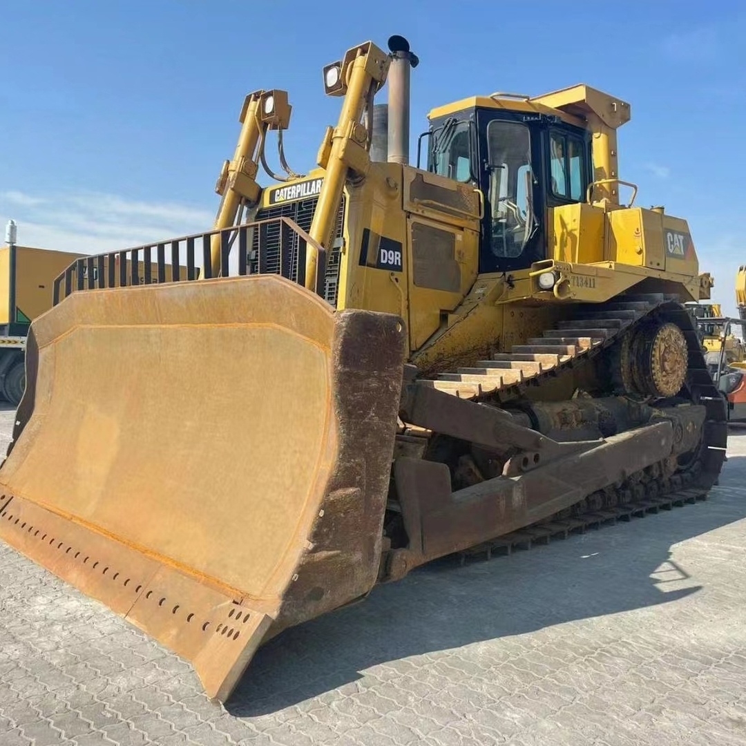 Good japan crawler used cat d9r bulldozer for sale caterpillar  dozer price bulldozer machinery