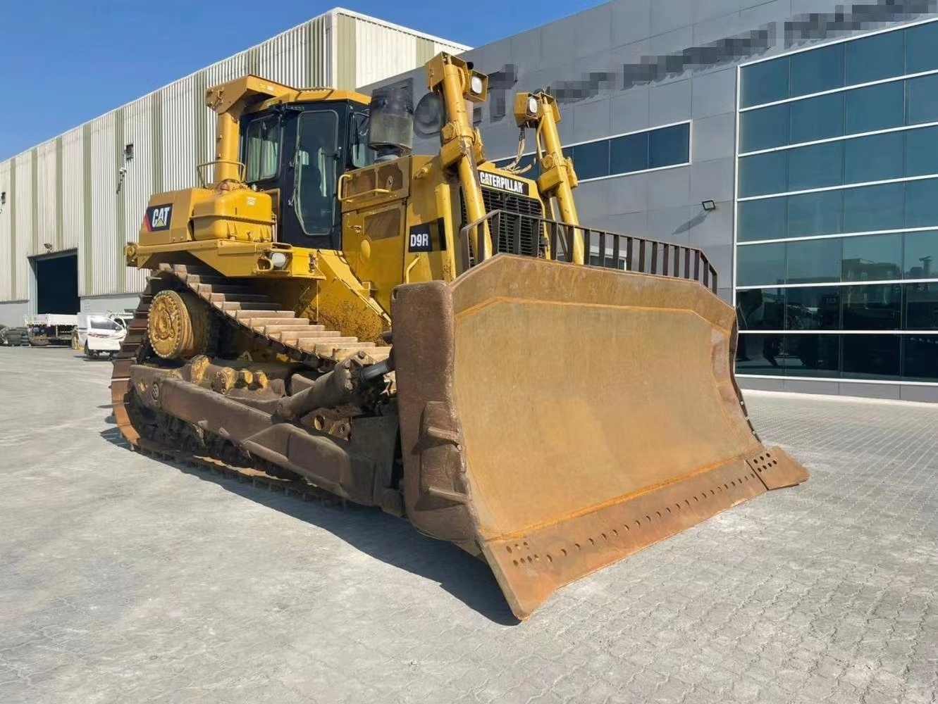 Good japan crawler used cat d9r bulldozer for sale caterpillar  dozer price bulldozer machinery