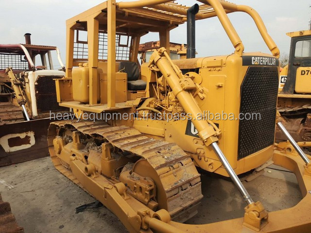 Used Original Caterpillar Bulldozer D7 of CAT D7G Dozer with Winch