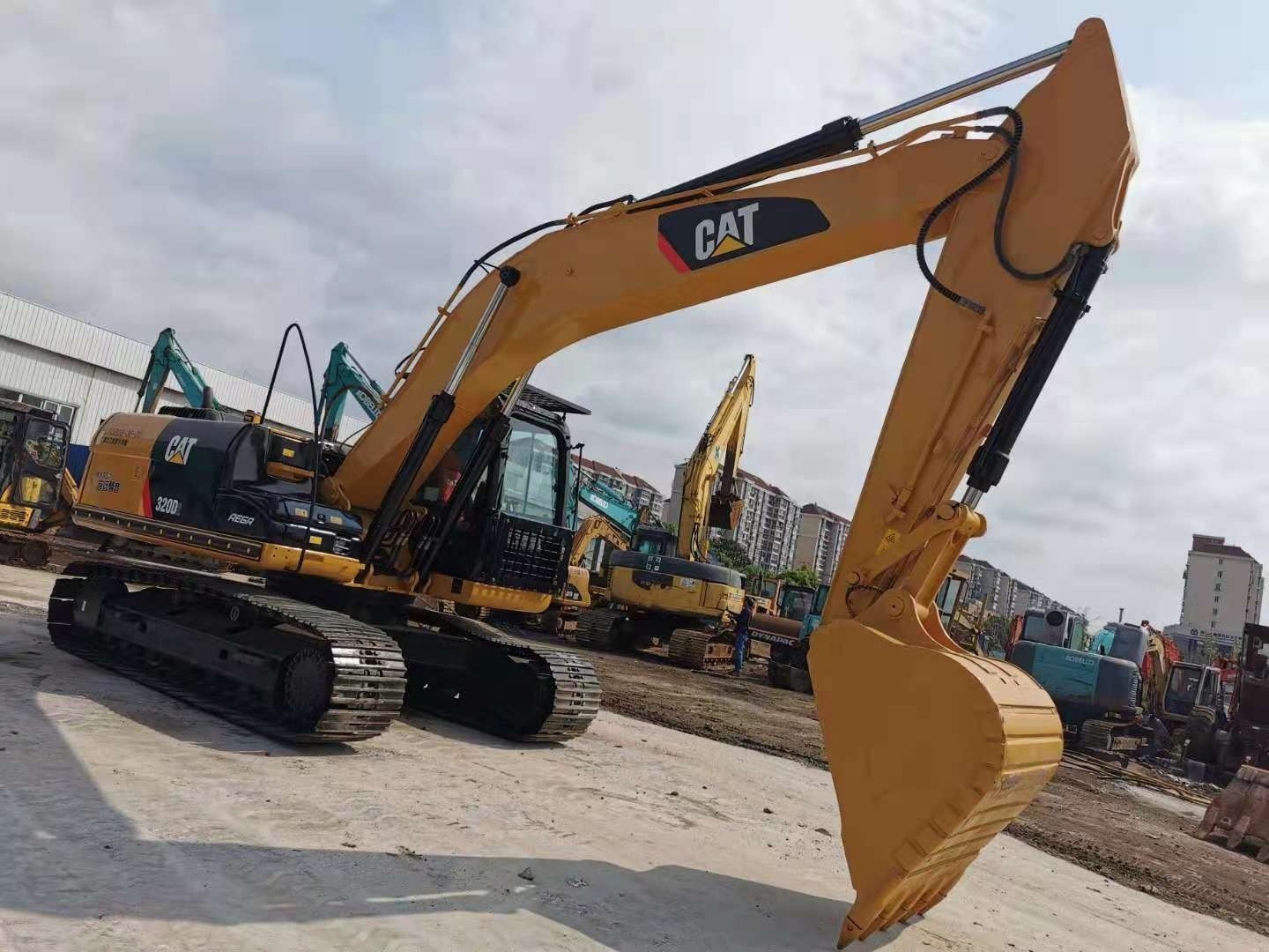 20 ton used cat 320d excavator caterpillar 320 d model excavadora new price 320d2