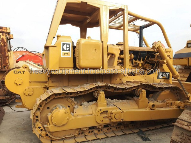 Used Original Caterpillar Bulldozer D7 of CAT D7G Dozer with Winch