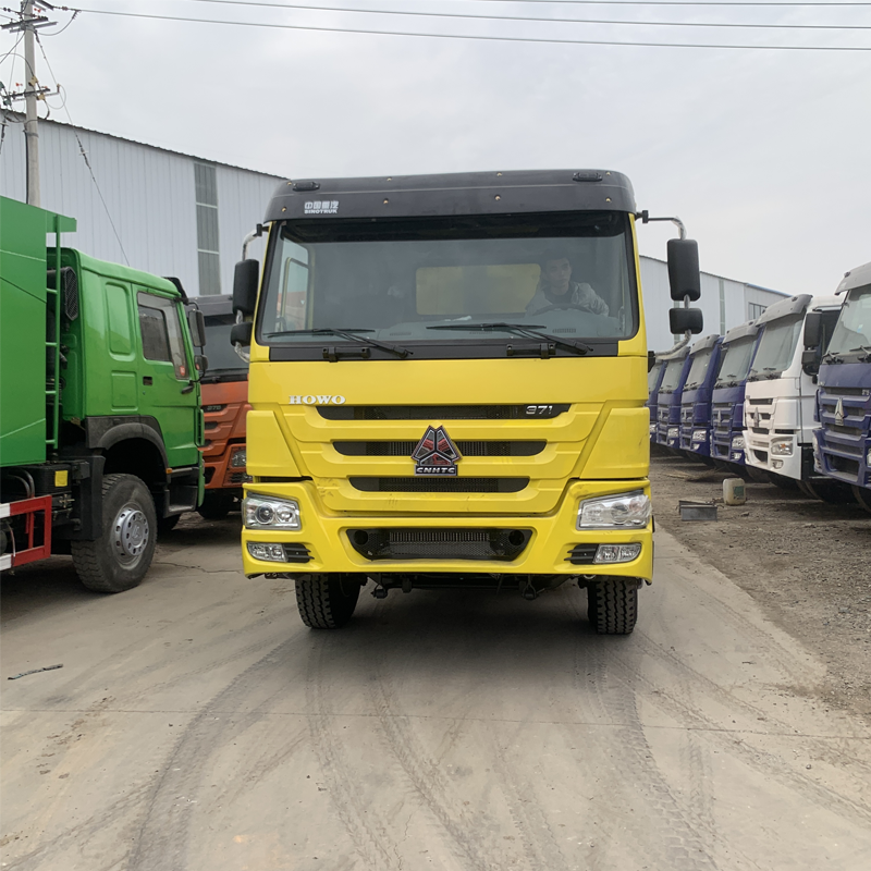 2023 used chinese tipper truck 6x4 10 wheels left euro 2 howo dump truck used for mining transportation