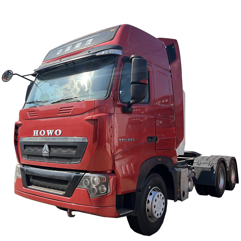 original engine Howo Heavy Tractor Head 10 wheels 6x4 375hp 420 hp Euro2 CNG Used Tractor Truck For Cheap Sale