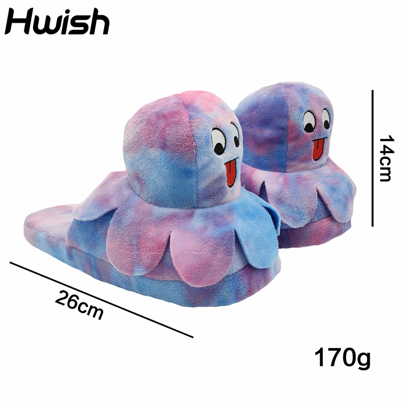 2022 new arrivals fuzzy indoor teddy bear  fluffy slippers all color women plush slipper