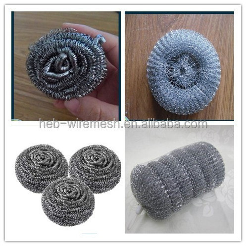 China Hot Sale Factory Price 0.13mm Stainless Steel 410 Scrubber / KitchenScourer