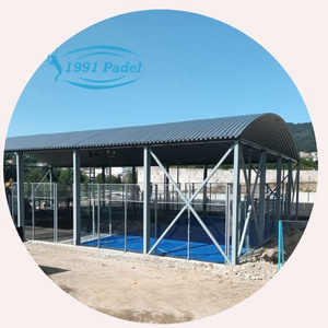 2024 Paddle Tennis Court Roof Factory Price High Quality Outdoor Padel Court Cover