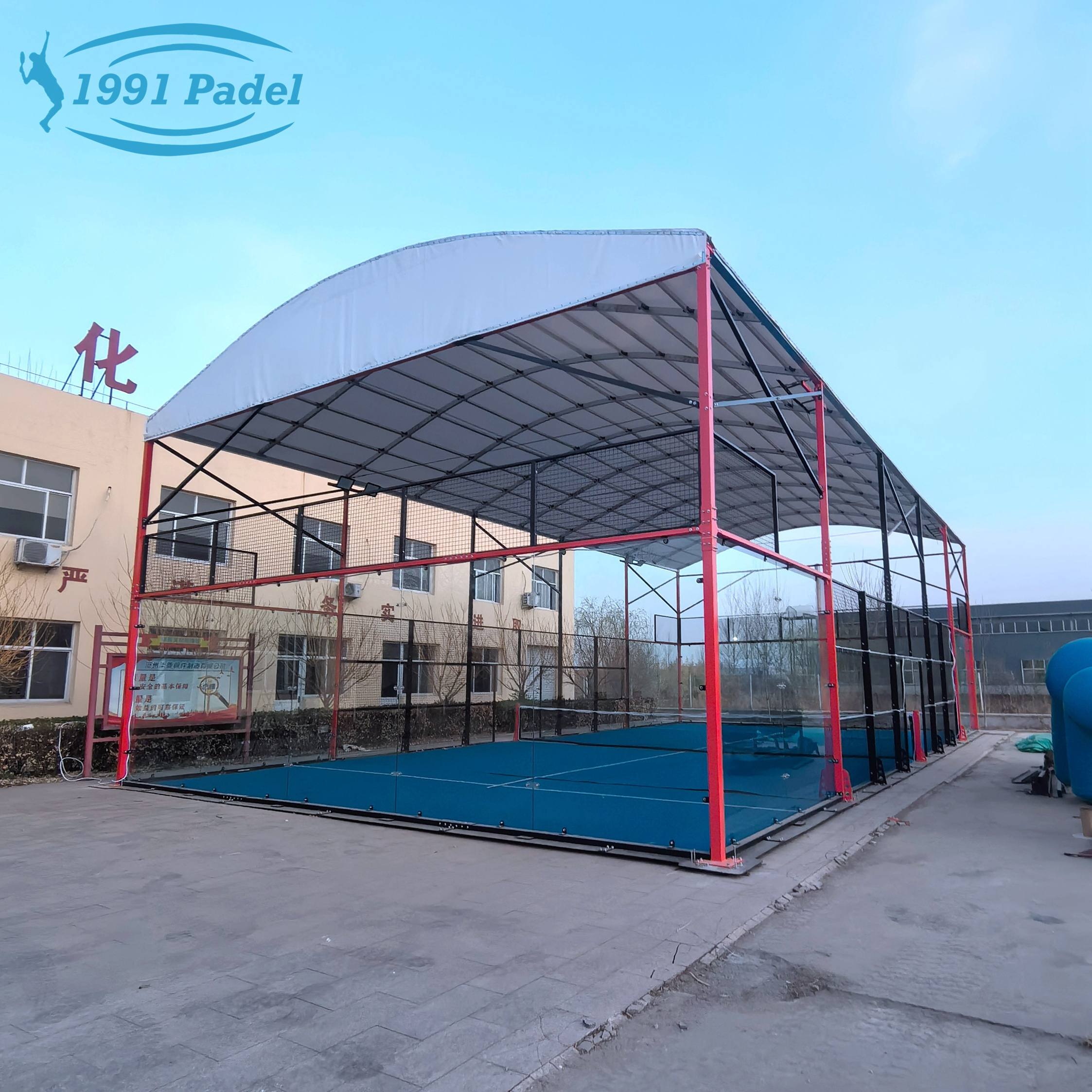 2024 Paddle Tennis Court Roof Factory Price High Quality Outdoor Padel Court Cover