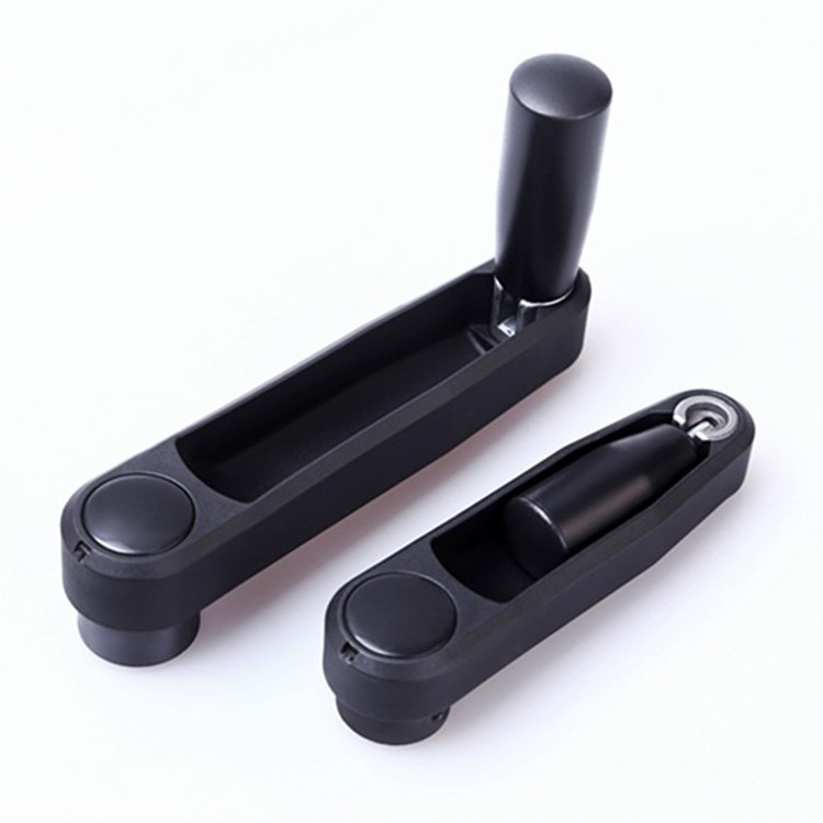 Plastic Crank Handle with Folding Revolving Handle