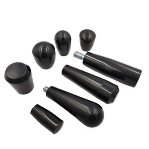 Clamping Handle Tapered Handle Phenolic Plastic Black Industrial Popular Provide Plastic Drawer Machine Furniture Handle & Knob