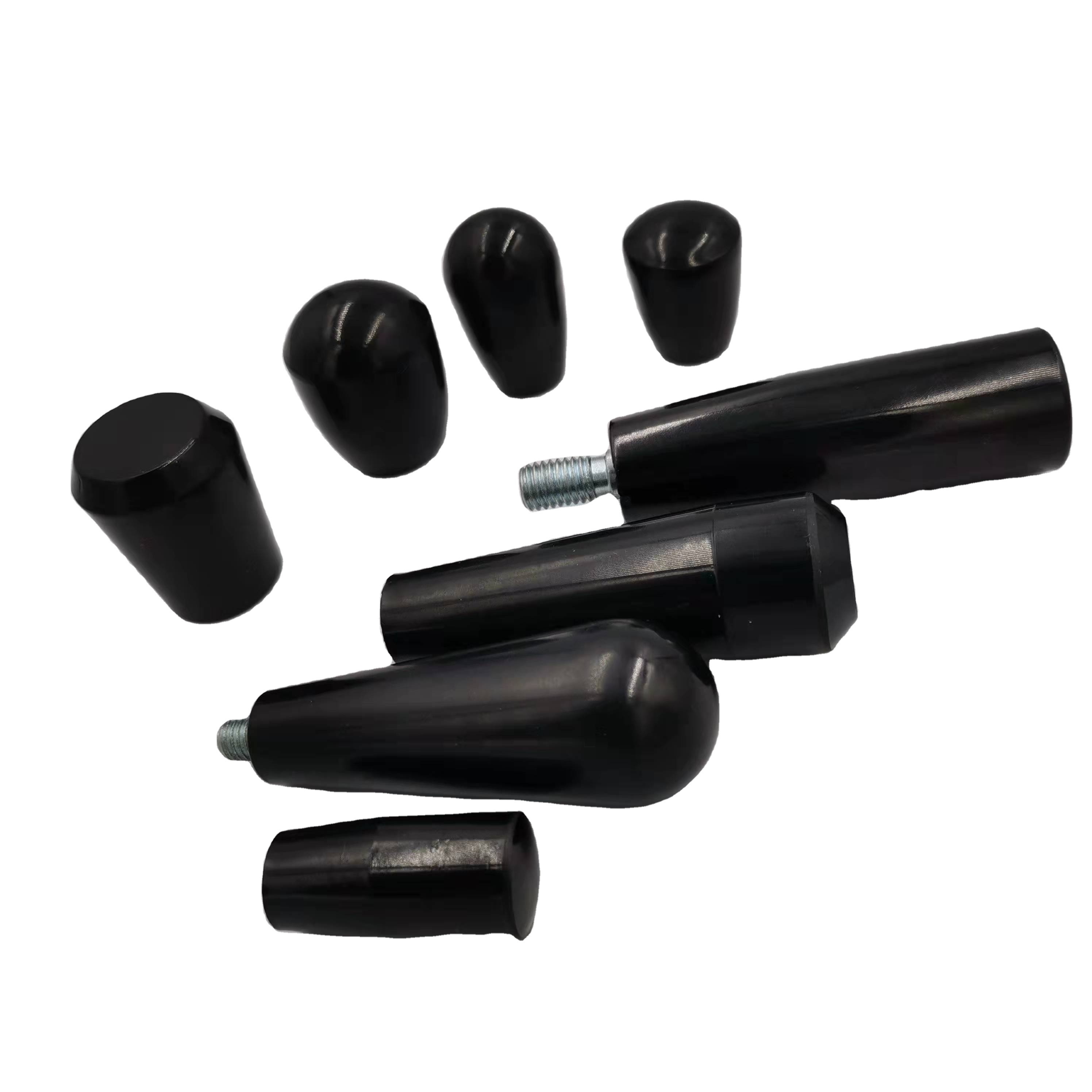 Clamping Handle Tapered Handle Phenolic Plastic Black Industrial Popular Provide Plastic Drawer Machine Furniture Handle & Knob