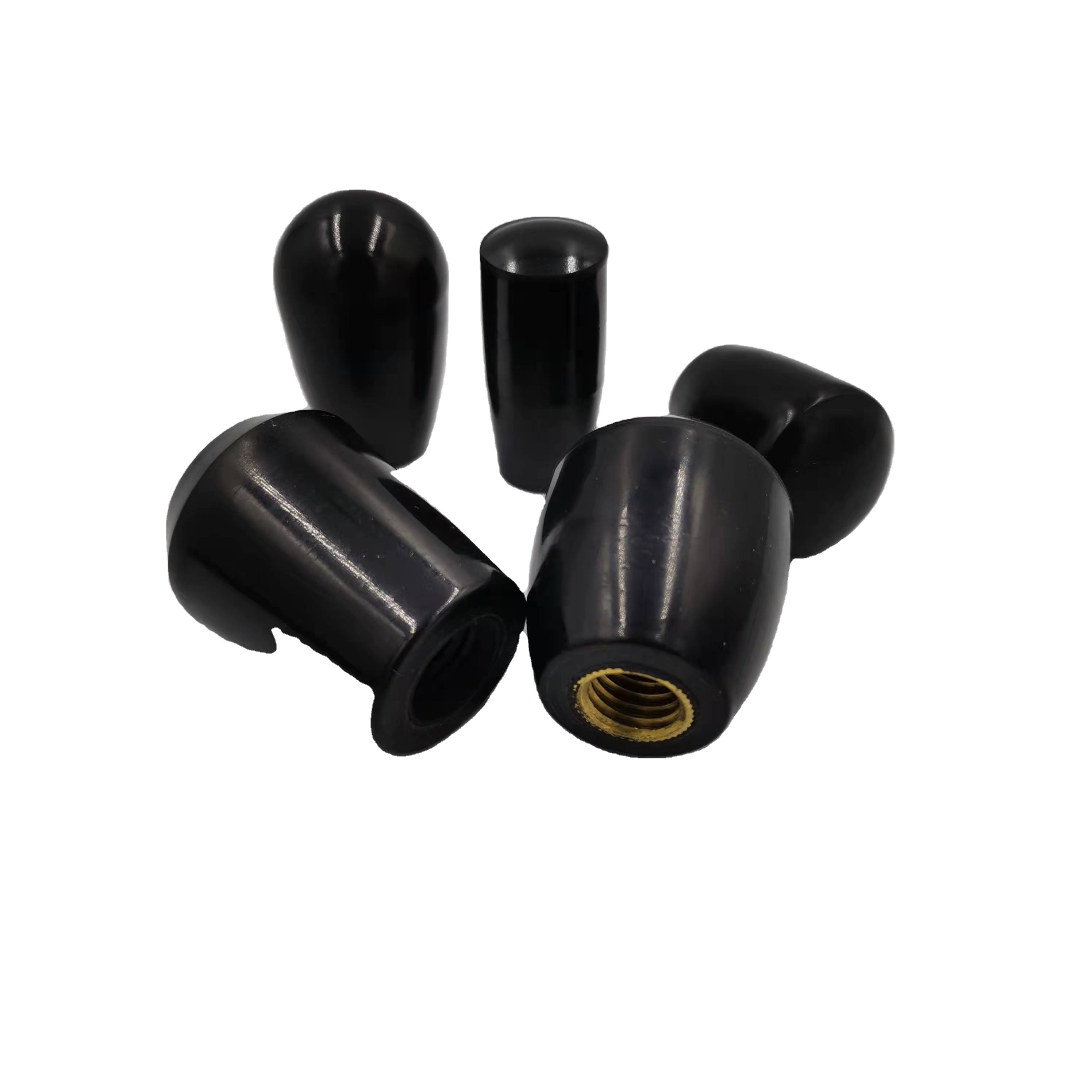 Clamping Handle Tapered Handle Phenolic Plastic Black Industrial Popular Provide Plastic Drawer Machine Furniture Handle & Knob