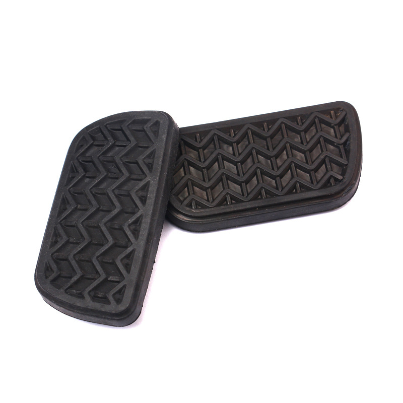 China manufacturer auto rubber brake pedal pad car foot pedal pad customized rubber clutch  pads