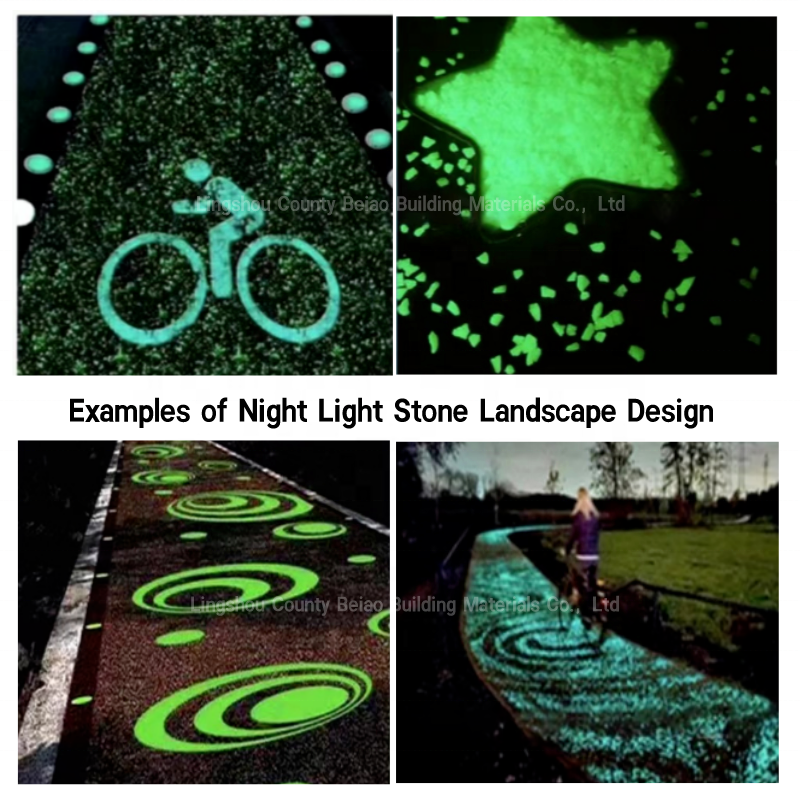 Sell high quality glow in the dark pebbles luminous stones rocks and luminous crushed stone and high brightness luminous stone