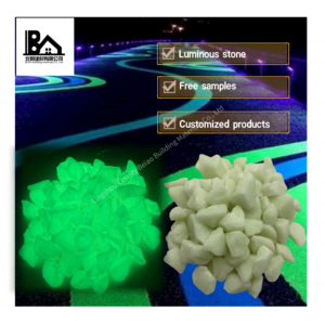 Sell high quality glow in the dark pebbles luminous stones rocks and luminous crushed stone and high brightness luminous stone