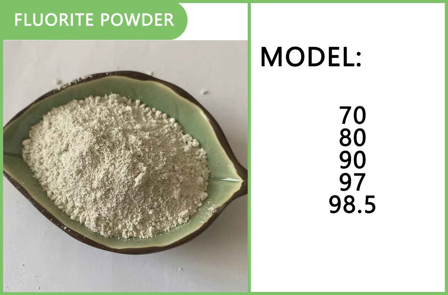 Factory supplier 80% 90% 97% 98% High purity calcium fluoride for chemical industry acid grade fluorspar /fluorite