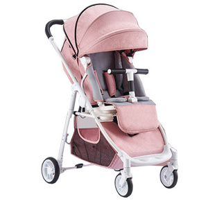 European style wholesale price good quality foldable high landscape baby stroller Coche Bebe with Dust net