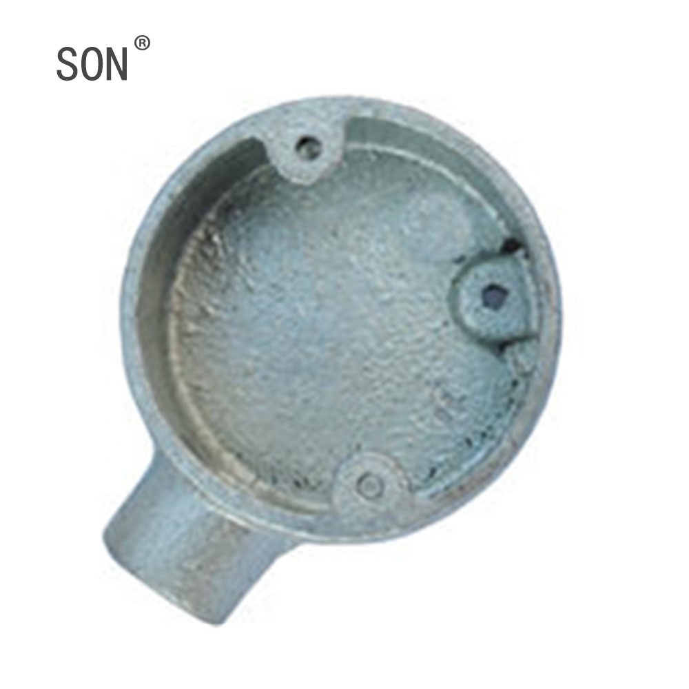 malleable iron terminal conduit fitting circular box