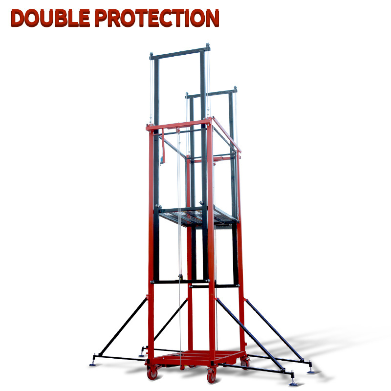 New Arrival hydraulic automatic scaffolding electric scaffolding platform indoor electric scaffolding