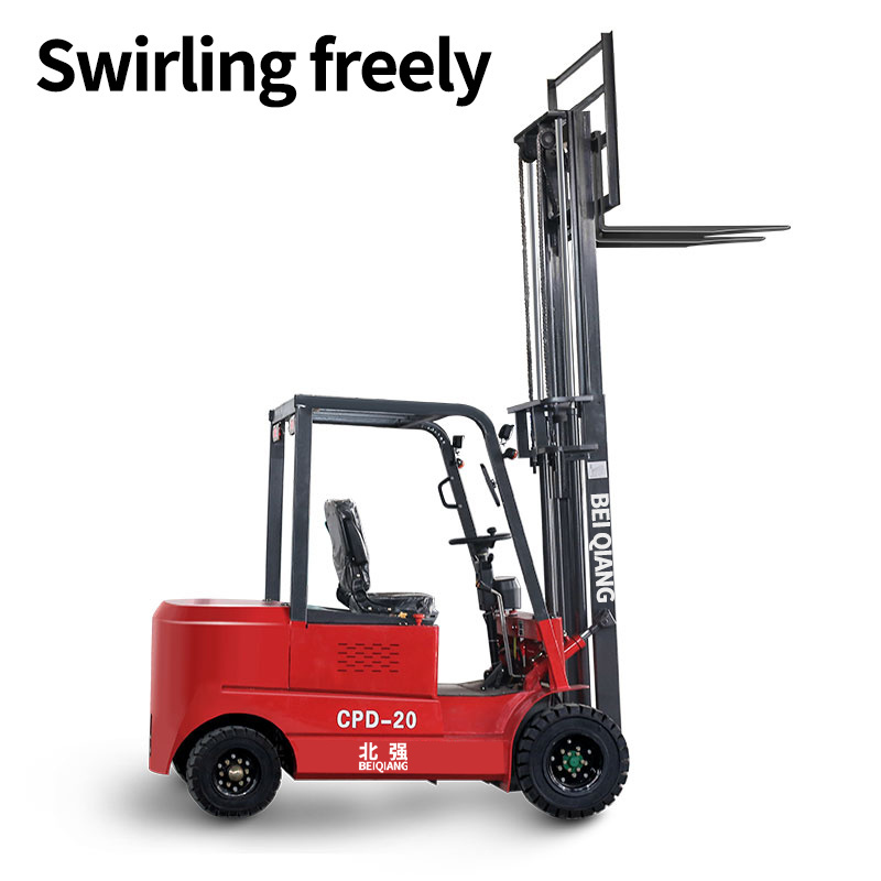 New xingcha 3 Ton Lifting 4m Electric Forklift loader New Rough Terrain Forklift For Sale