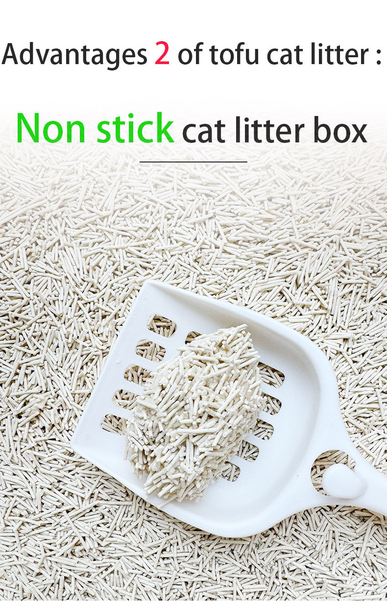 Wholesale Bulk Cats Accessories Flushable Toilet Bean Curd Bio Deodorant sanitary sand Tofu Cat Litter