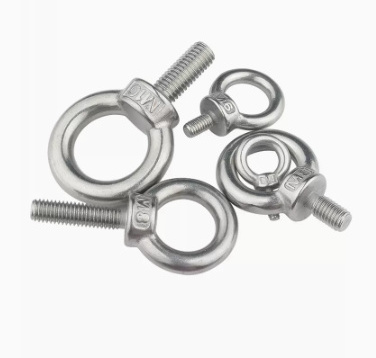 Factory Hot Sales Bolts Stainless Steel Eye Bolt High Polished Surface Lifting Bolt