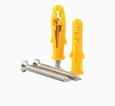 Plastic Drywall Wall Anchors Wall Plug Anchor With Self-tapping Screws For Plasterboard