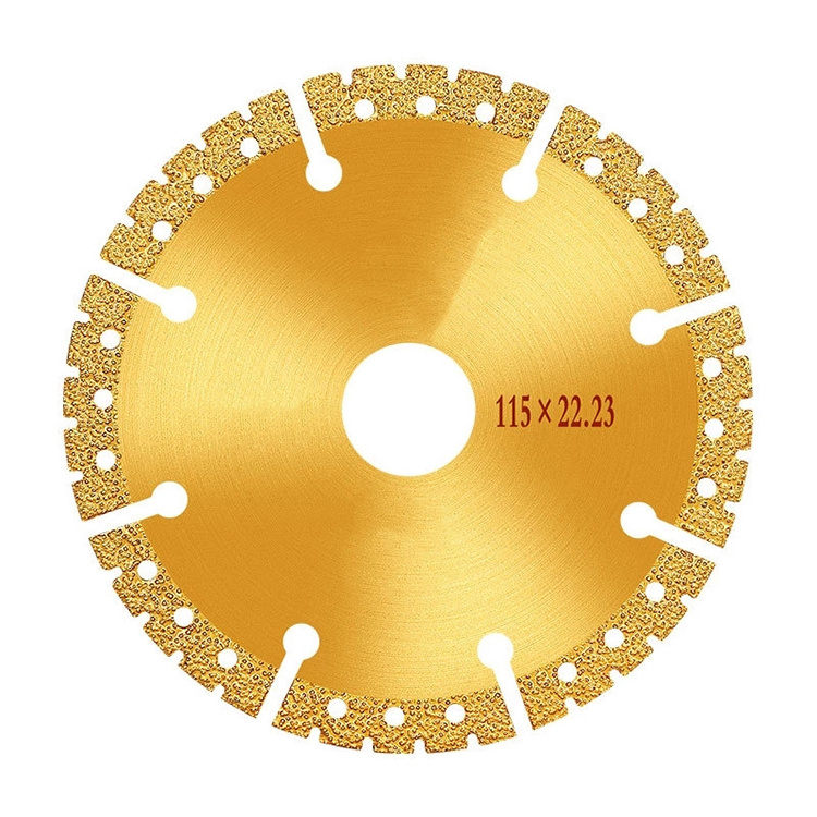 Sharp Vacuum Brazed Diamond Saw Blade Cutting Disc For Metal Stainless Steel Iron Cutting Disk Tools