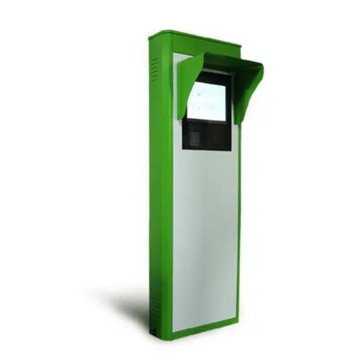 floor stand outdoor wireless parking ticket machine parking entry ticket machine ticket validator machine parking