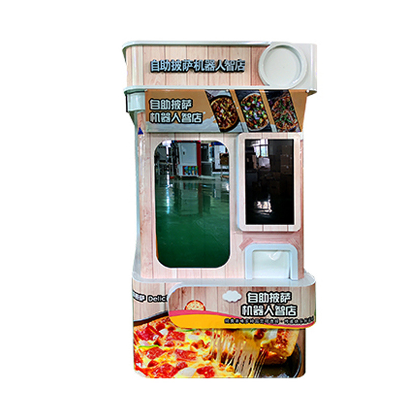 commercial vending machine selling hot food vending machine pizza vending machine self-service