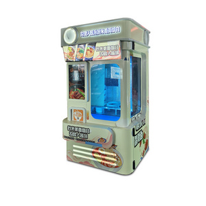 Intelligent  Robot Vending Machine with Automatic Functions Hot Food Noodles and Ramen Vending Payment  Kiosks