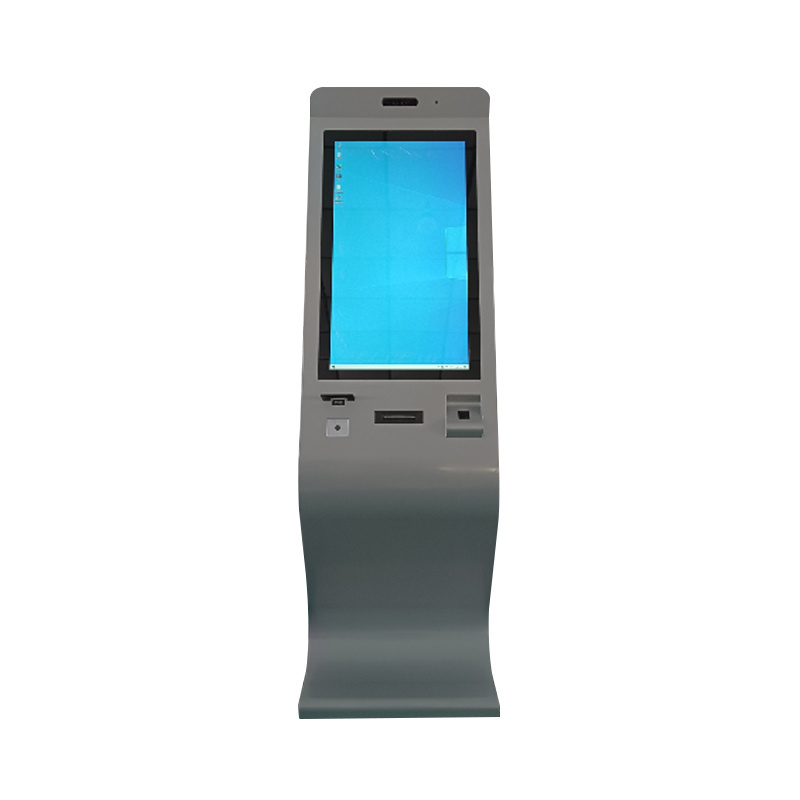 32 inch payment mobile recharge kiosk touch screen kiosk touch screen self payment floor stand bills and coin payment kiosk