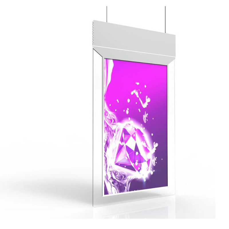 vertical hanging  Double-sided Hanging Advertising Machine Window Hanging LCD Dual Screen Poster Display screen