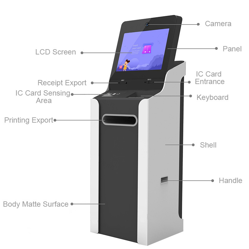 hot sale hospital queue system queue management system display automatic queue ticket dispenser machine