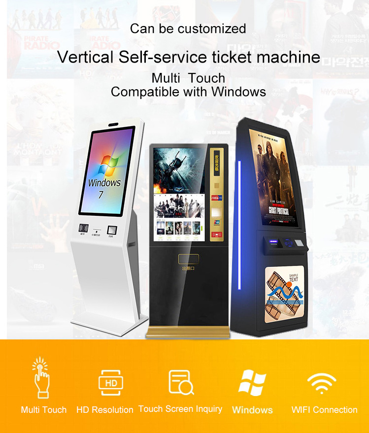 New design self service kiosk price industrial android panel pc kiosk self-service self service payment kiosks