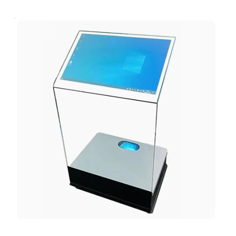 THLEE Hot selling Good quality and cheap LCD Transparent Touch Crystal Podium for classroom Modern Crystal Transparent Glass All