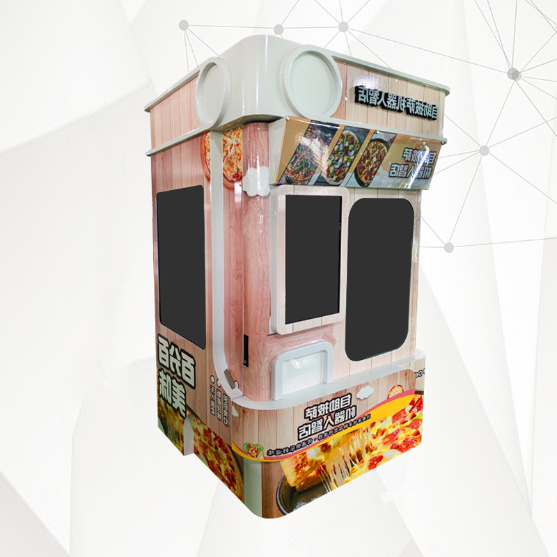 commercial vending machine selling hot food vending machine pizza vending machine self-service