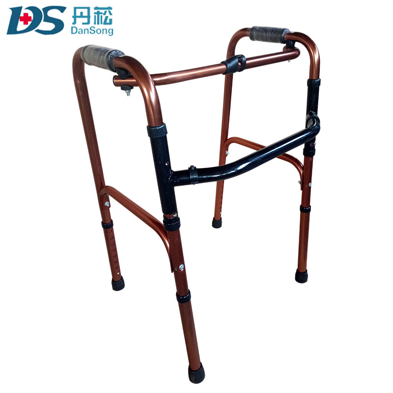 Medical Health Care Outdoor Aluminum Lightweight Walking Aid Rollator Walker DS-0017