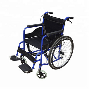 Hot sale full reclining manual folding wheelchair in Saudi Arabia