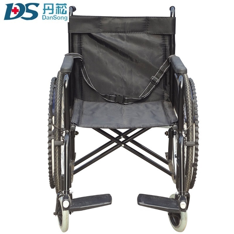 Hot Sell Medical Instrument Wheelchair Lightweight Foldable Comfort Beach Handicapped Wheelchair