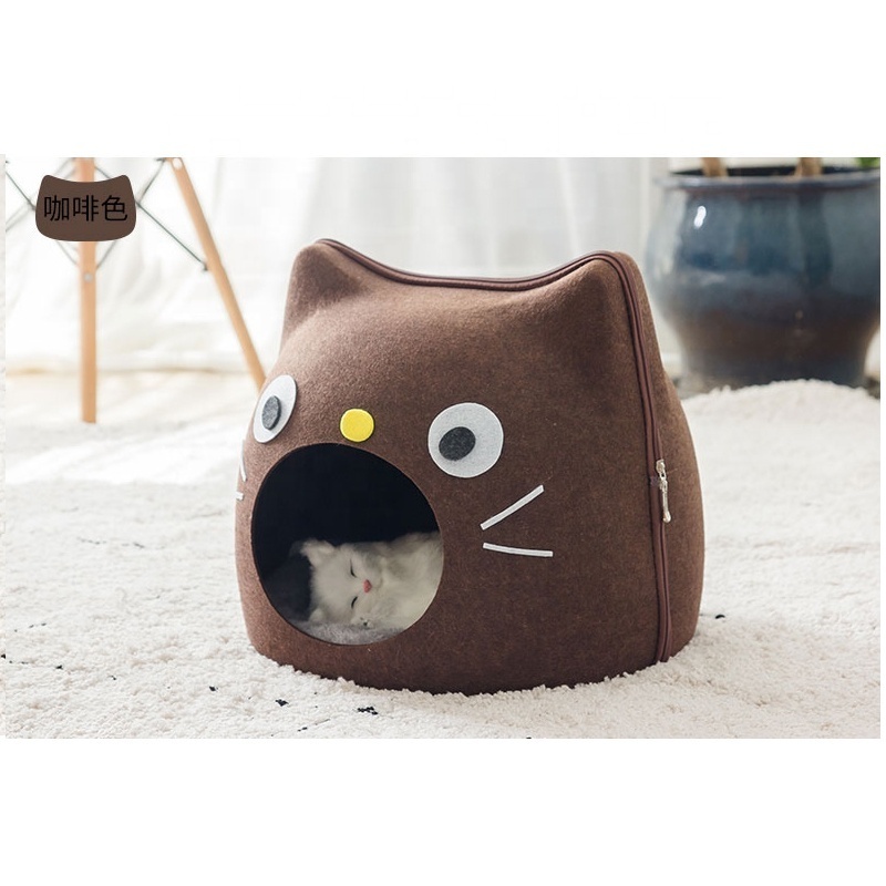 Wholesale Felt Soft Big Home Luxury Indoor Large Cat Pet Dog House