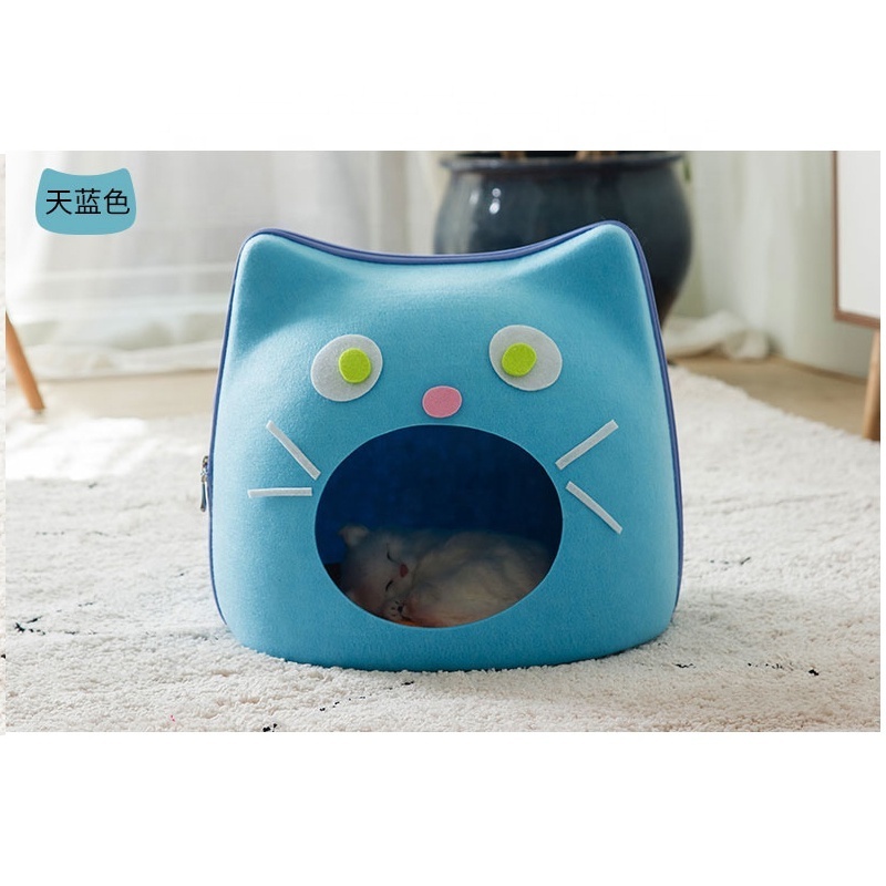 Wholesale Felt Soft Big Home Luxury Indoor Large Cat Pet Dog House