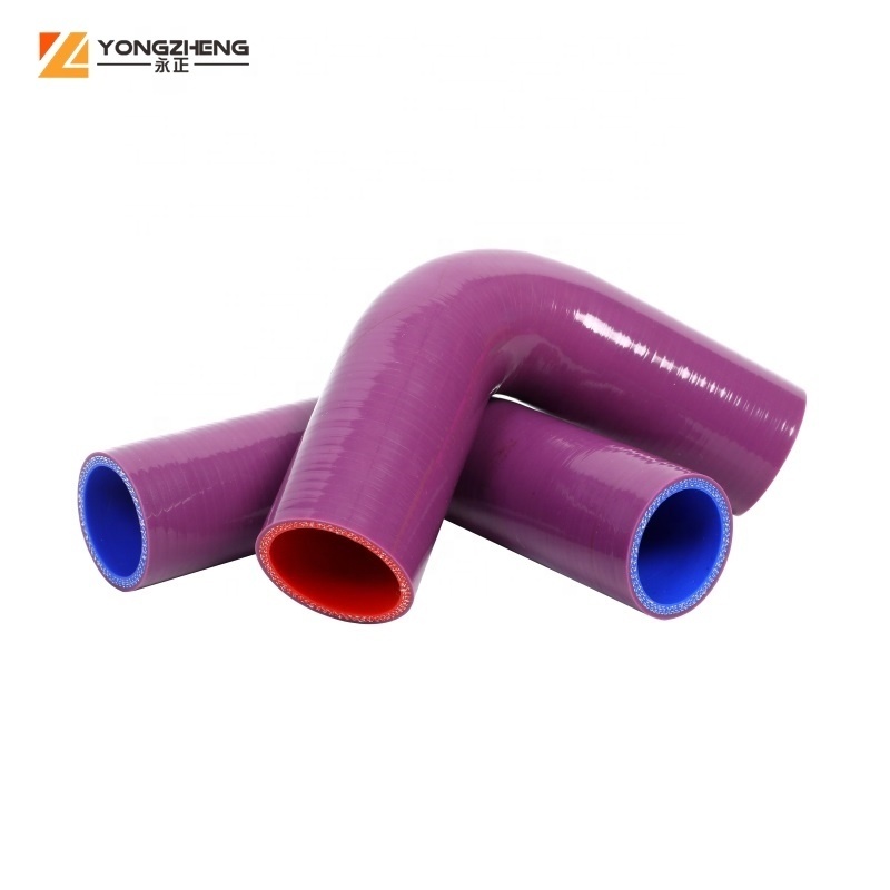 auto silicone hose custom Universal 135 Degree Intercooler Turbo charger elbow silicon hose pipe