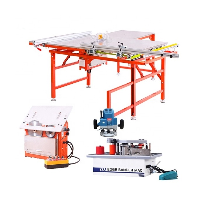 Dz50B Chinese mini folding woodworking cutting panel saw portable single phase wood saw machines cabinet for sliding table saw