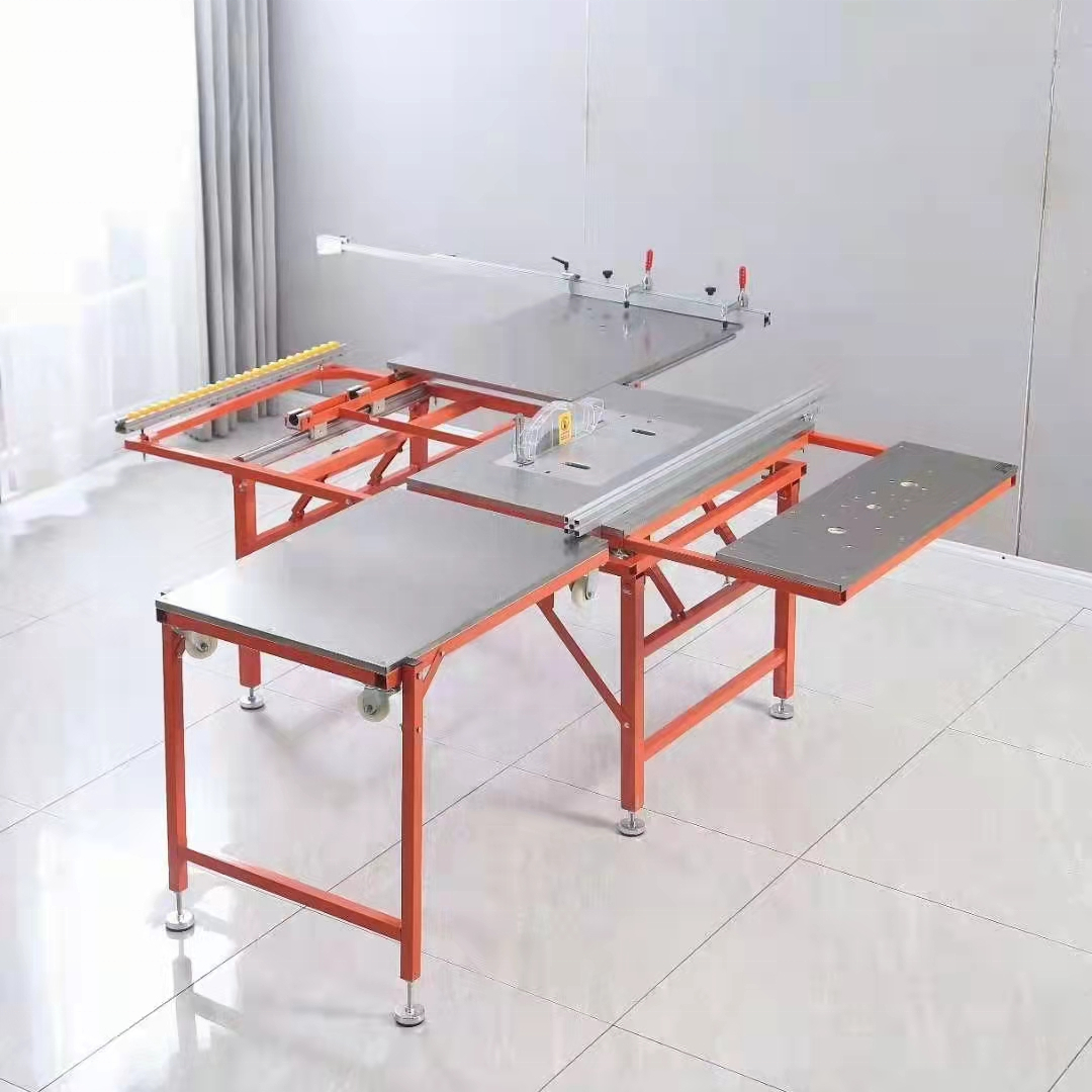 Dz50B Chinese mini folding woodworking cutting panel saw portable single phase wood saw machines cabinet for sliding table saw