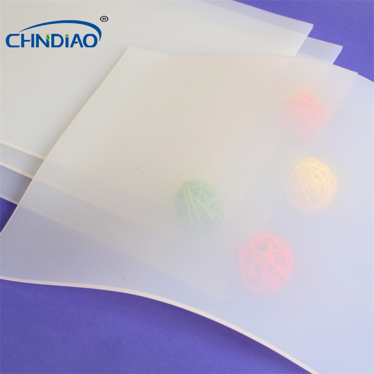 High Temperature Industrial Mat 5mm Vulcanized Thin Silicone Rubber Stamp Sheet for Laboratory