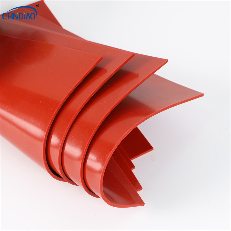 High temperature high heat resistant white vulcanized industry anti slip silicone rubber sheet